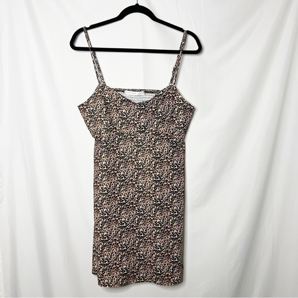 NEW with tags Altar’d State Leopard Print Women's Dress Size Large